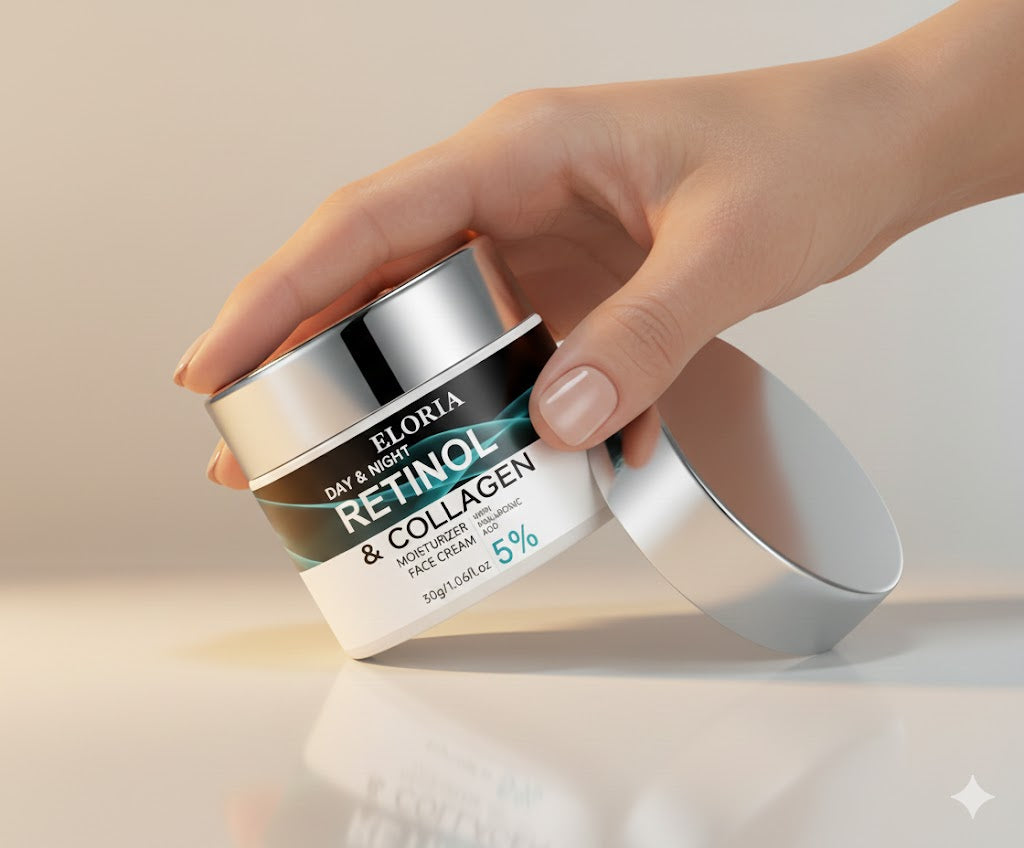 ELORIA Retinol Cream DAY & NIGHT
